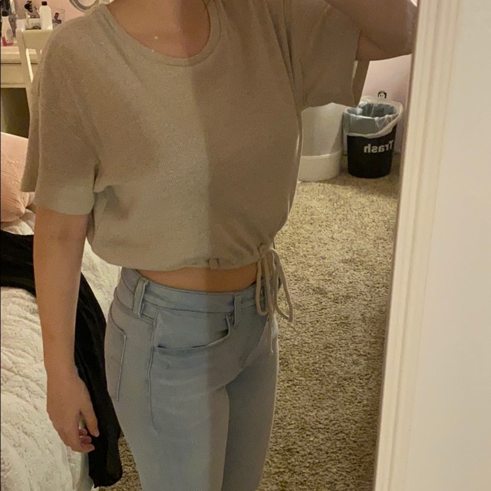 Cropped blouse